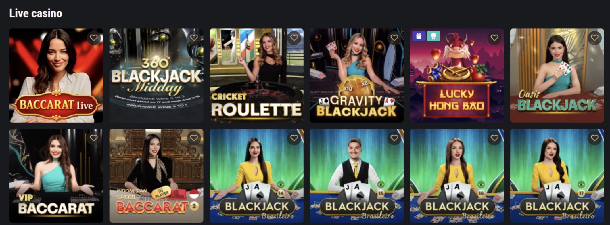 King Billy Live Dealers