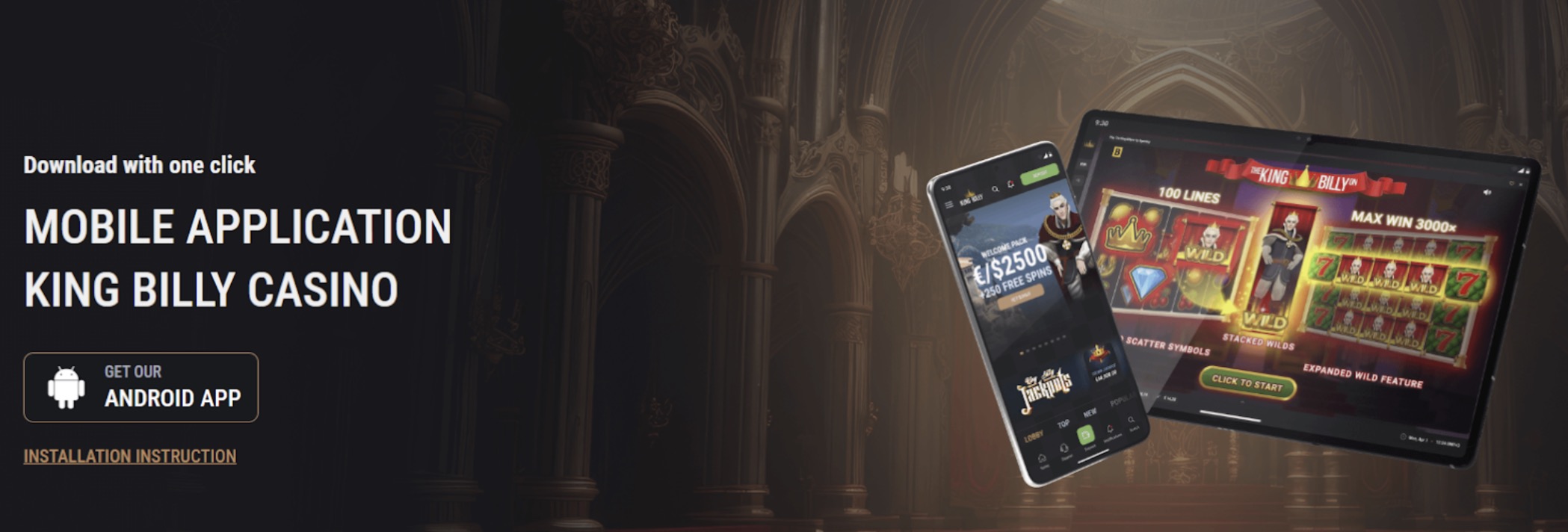 King Billy mobile apps