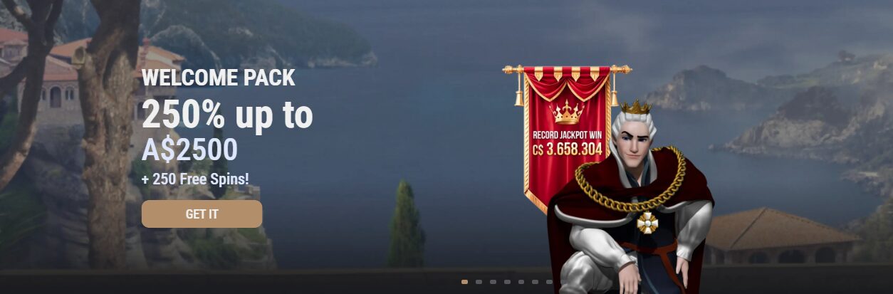 King Billy Casino welcome package