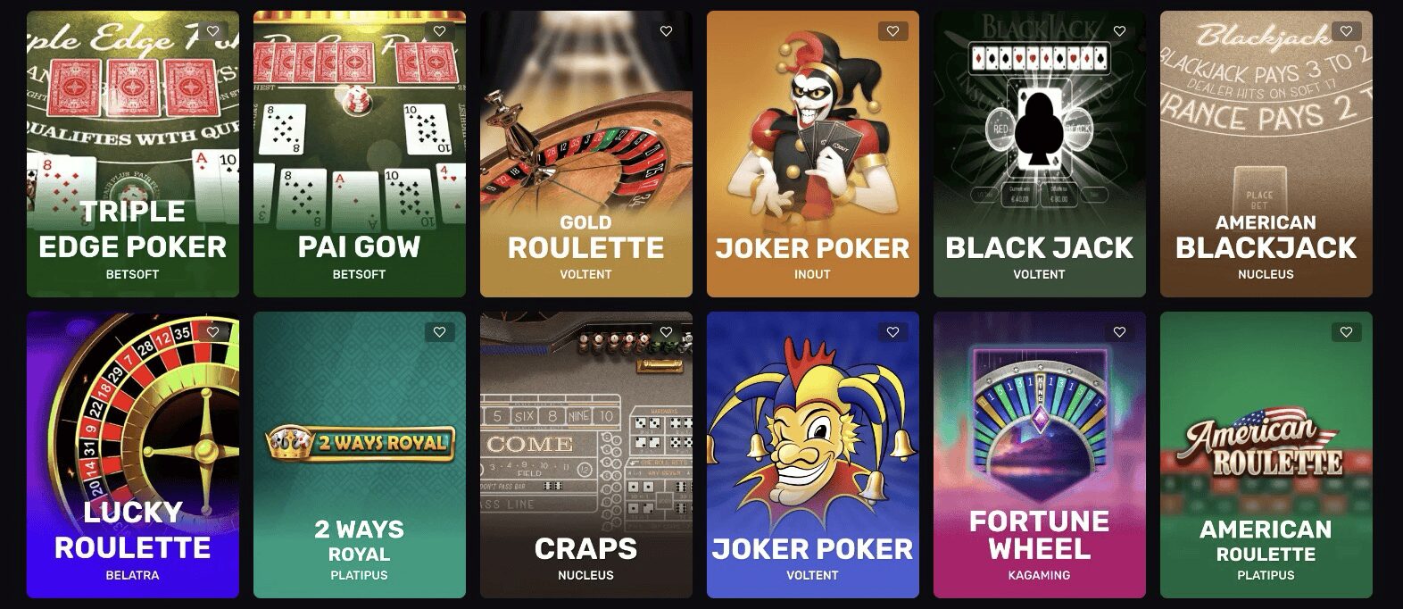 SkyCrown Casino table games