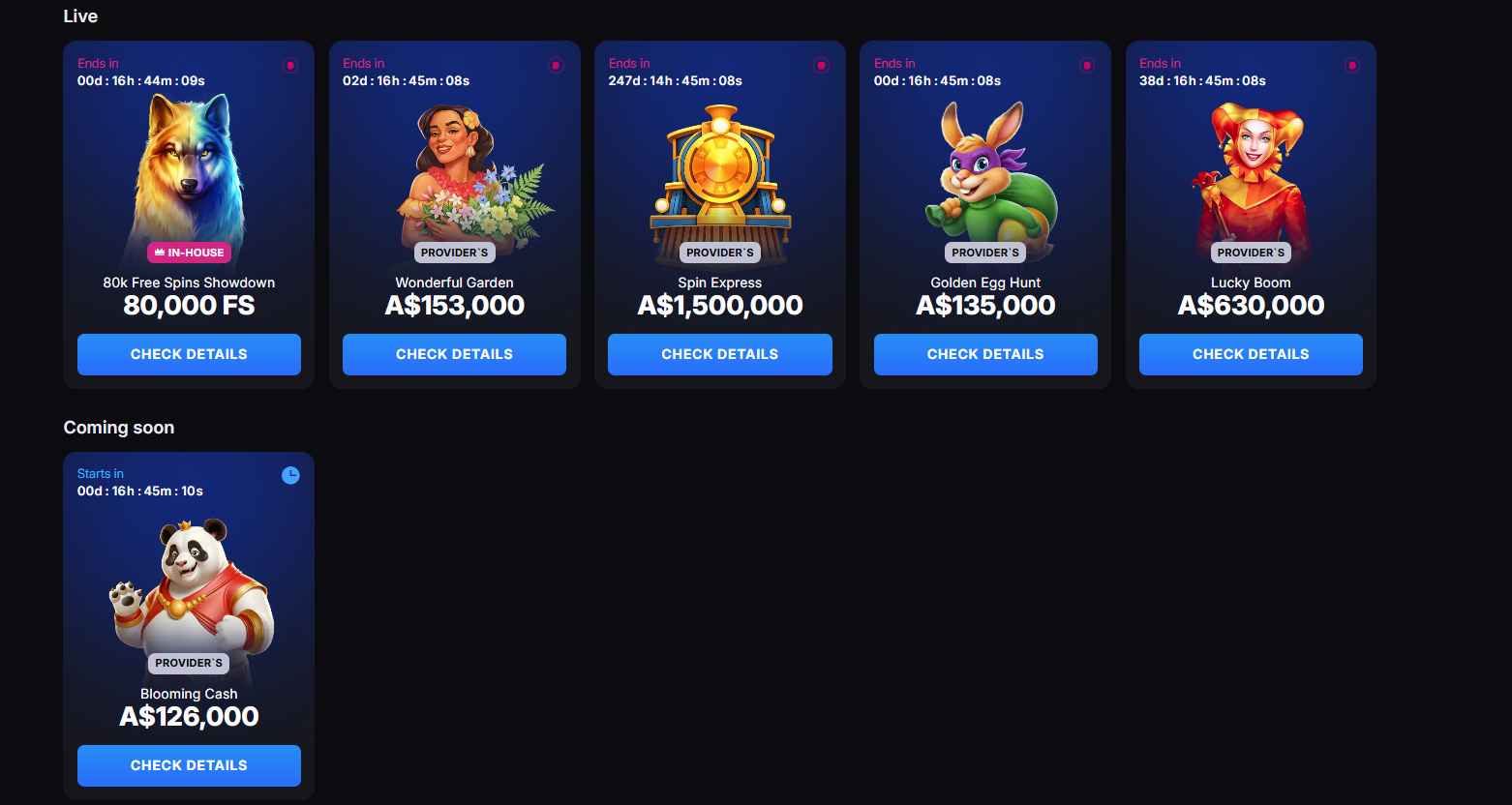 SkyCrown Casino tournaments
