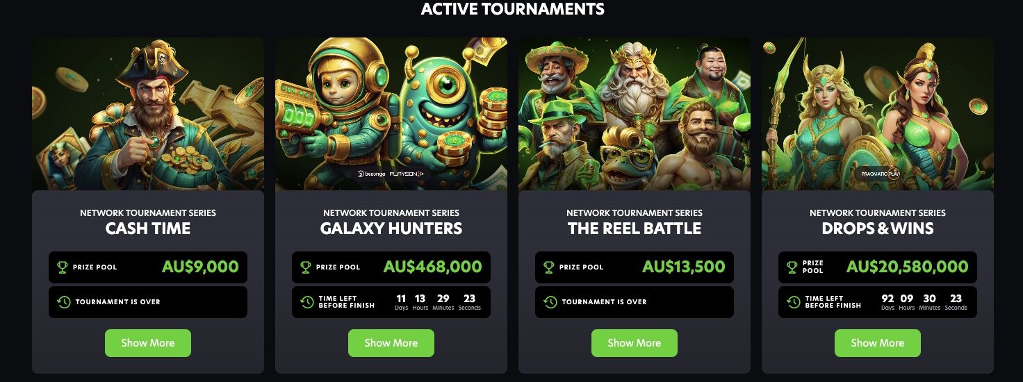 Neospin Casino - Neospin Tournaments