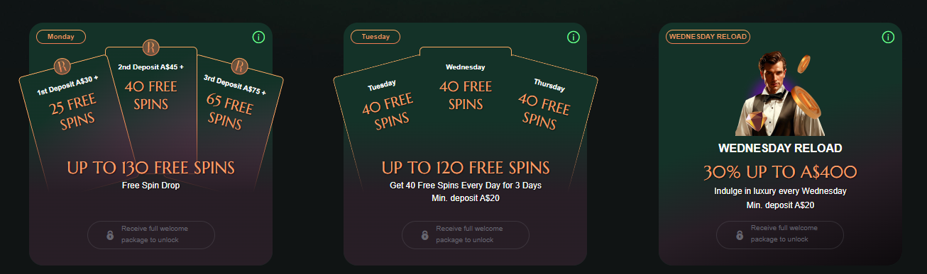 Ritzo Daily Promotions