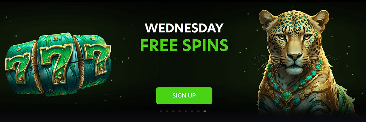 Neospin Casino - Wednesday Free Spins
