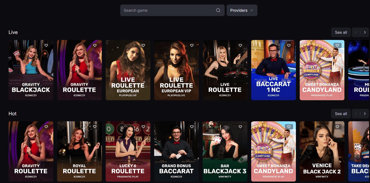 SkyCrown Casino live dealer games