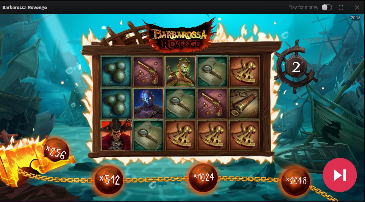 Barbarossa Revenge pokie