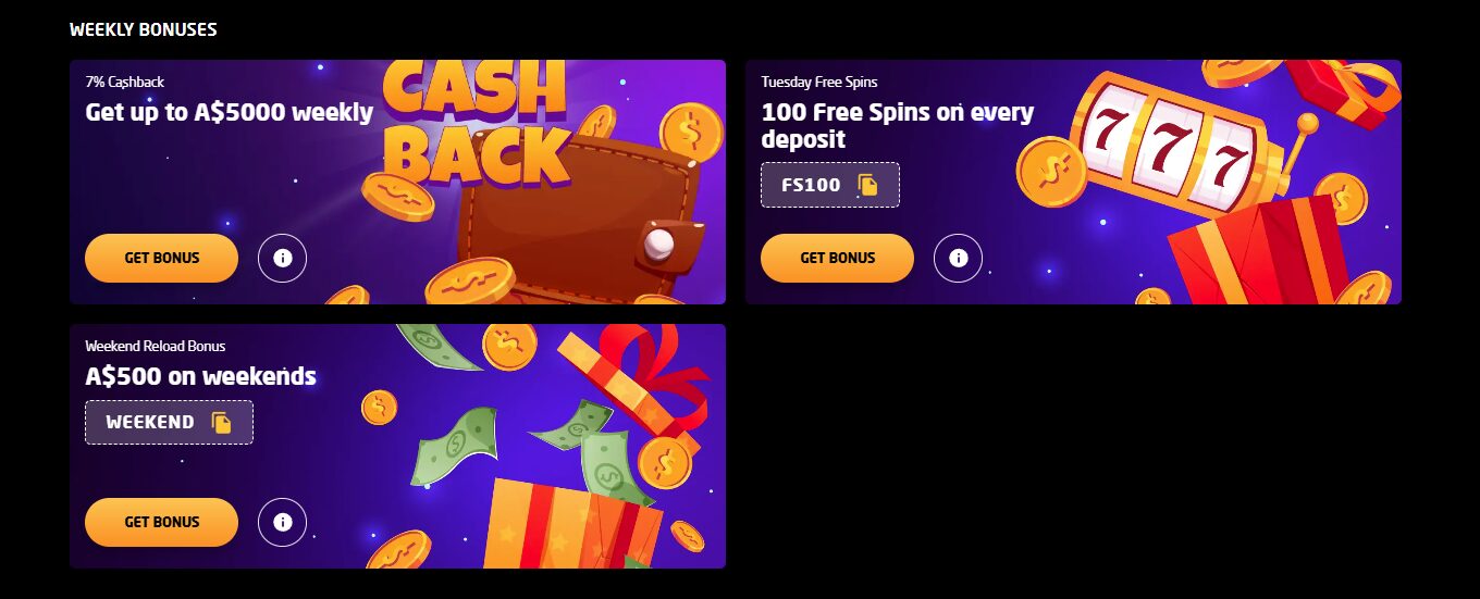 Stay - Weekly Bonuses