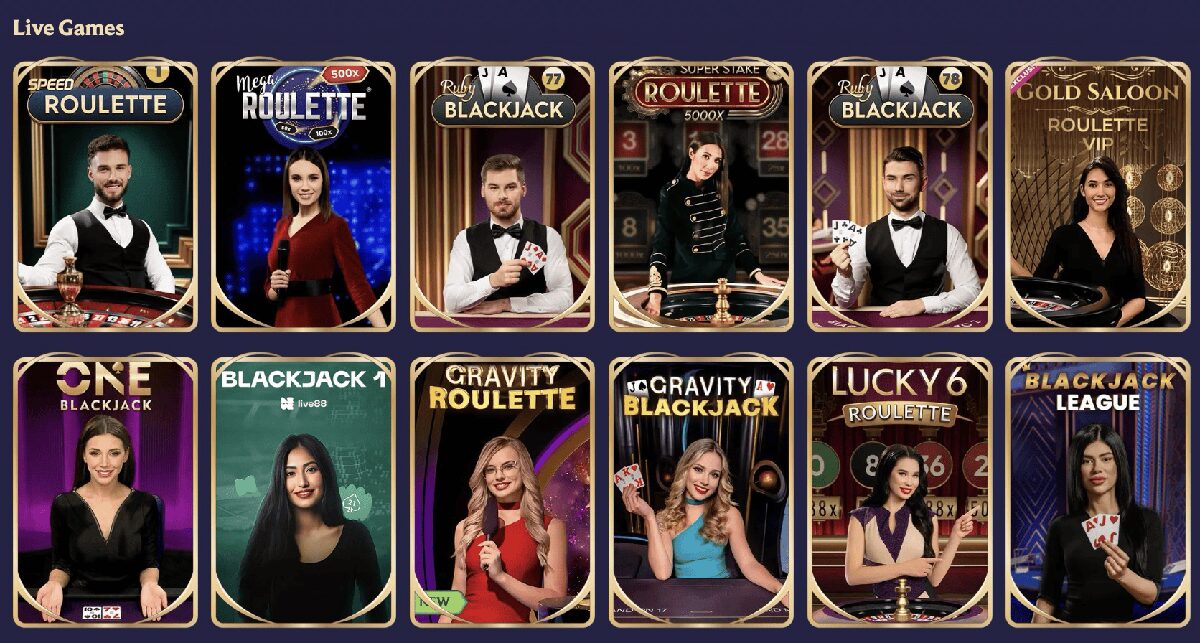 DivaSpin Casino live dealers