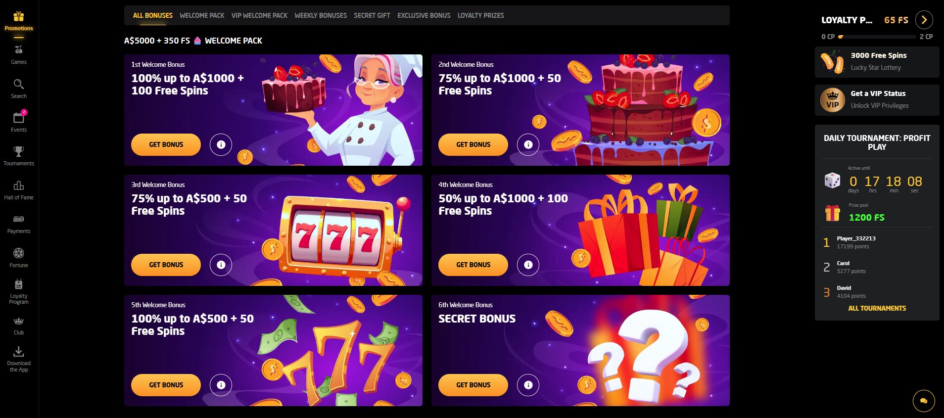 Stay - Welcome Bonus