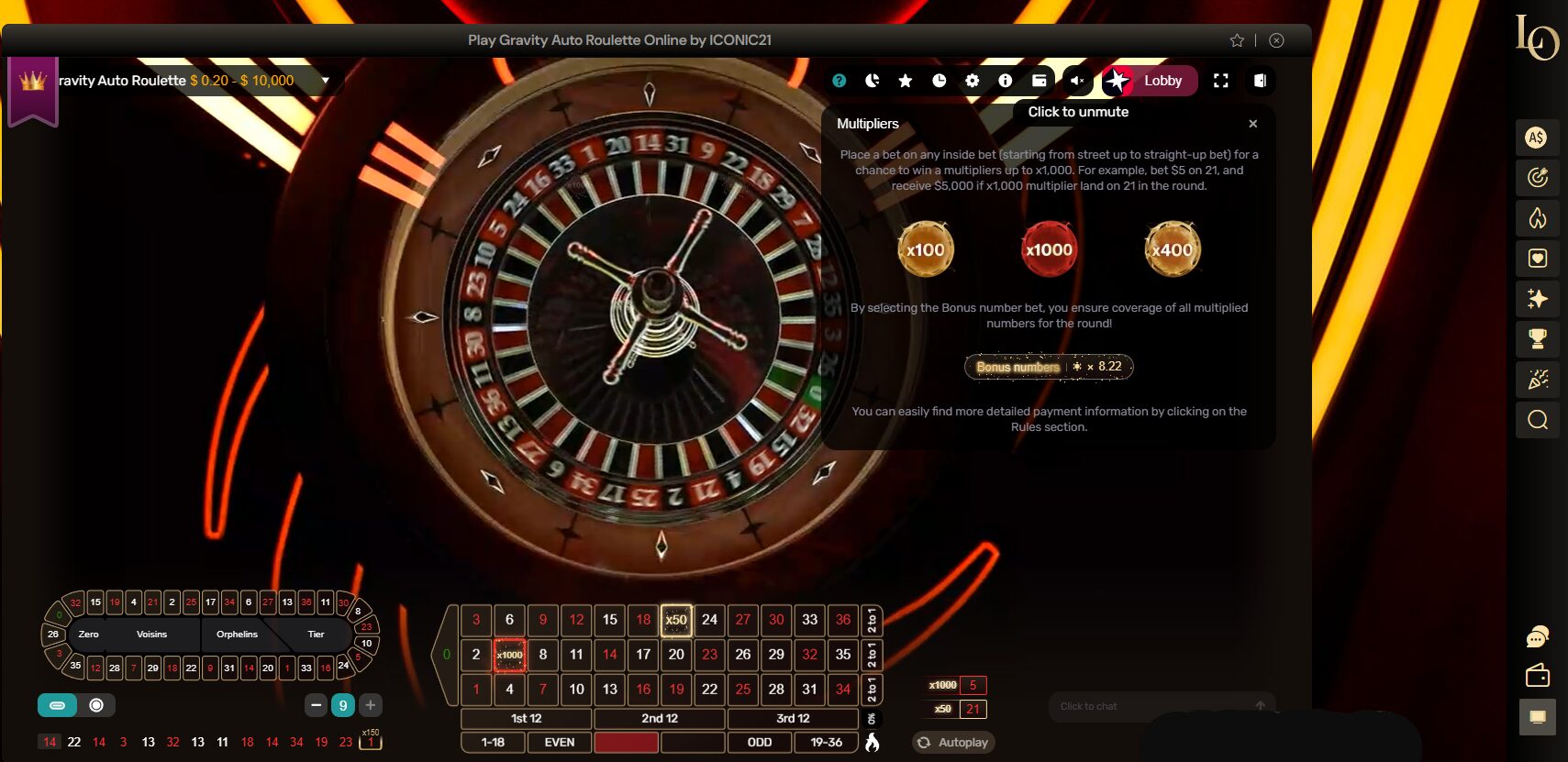 LuckyOnes Live Dealers