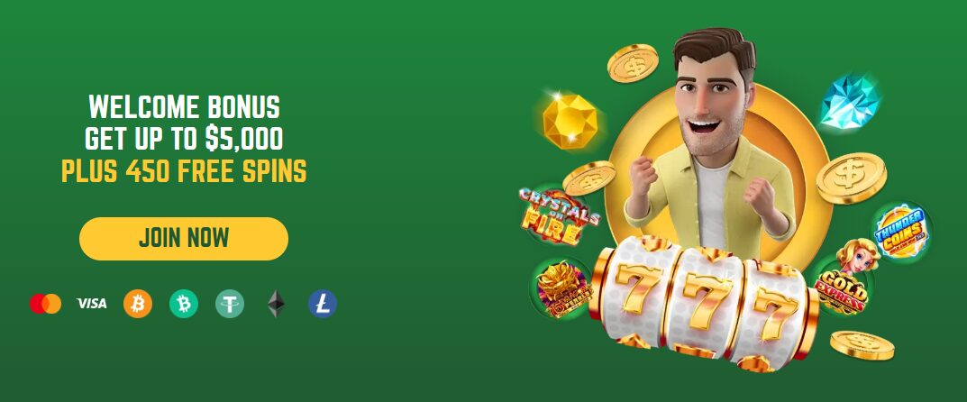 JoeFortune Payment Methods & Welcome Bonus banner