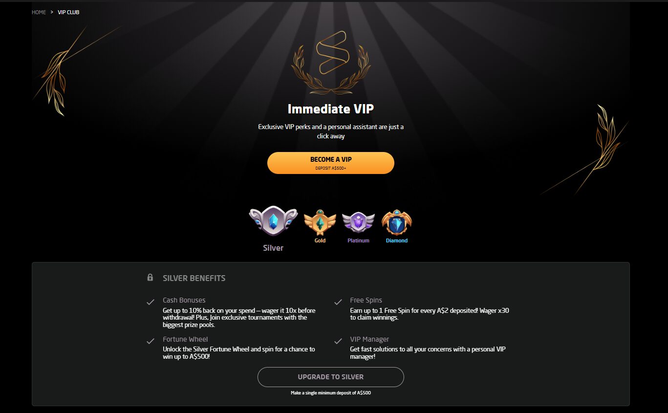 Stay - Immediate VIP