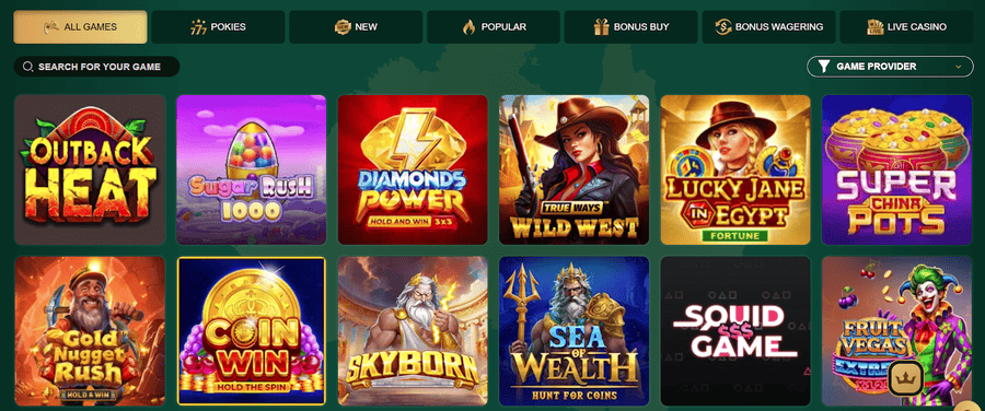 Richard Casino - Games