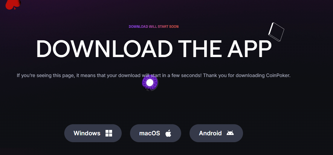 CoinPoker apps