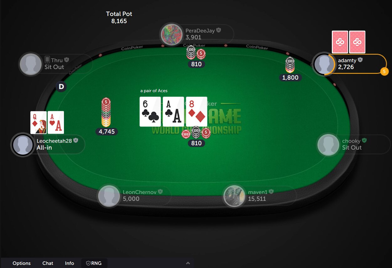 CoinPoker Poker Table