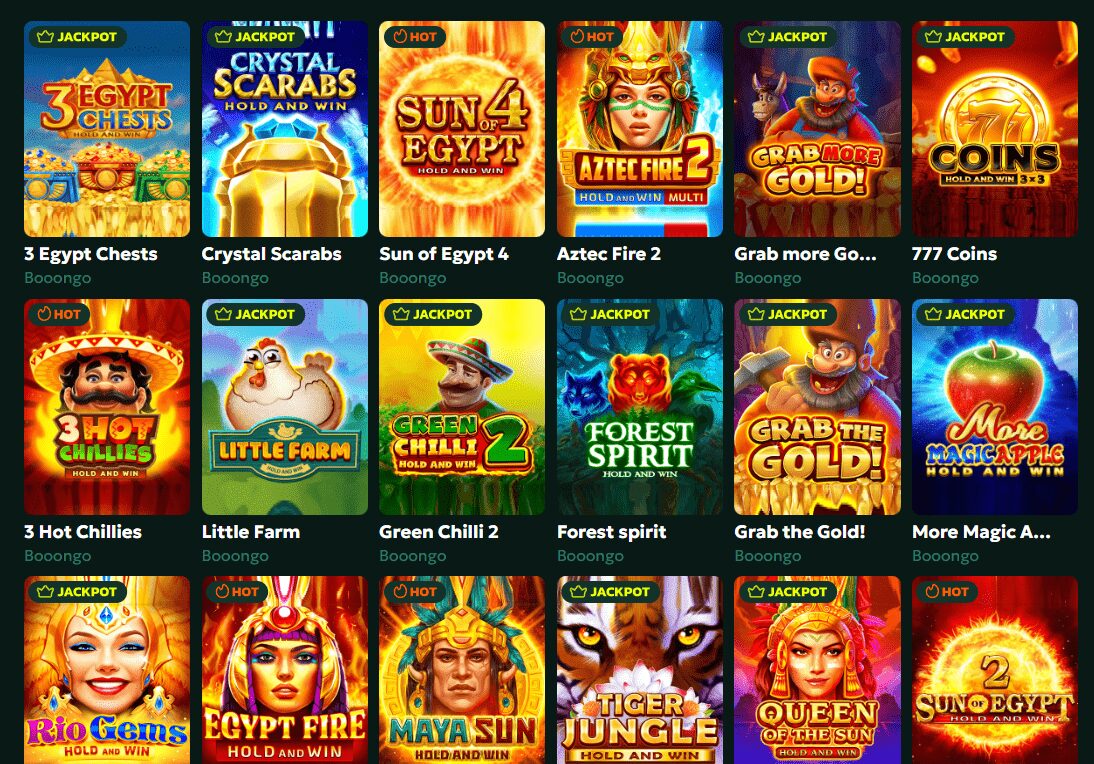 AllStar Casino Jackpots