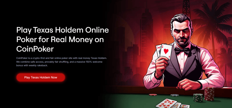 CoinPoker Casino Texas Holdem games