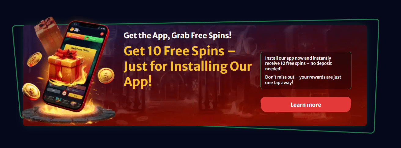 Hell Spin Casino no deposit bonus
