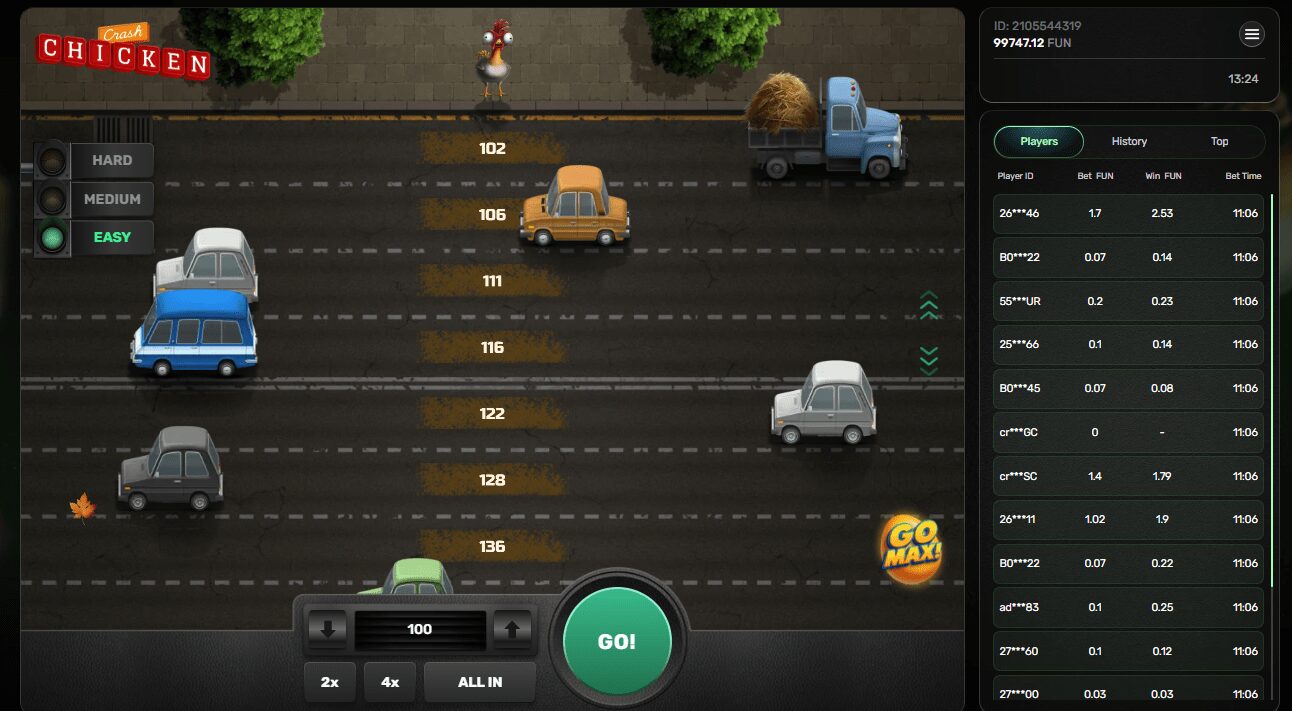 Chicken Crash by Galaxys