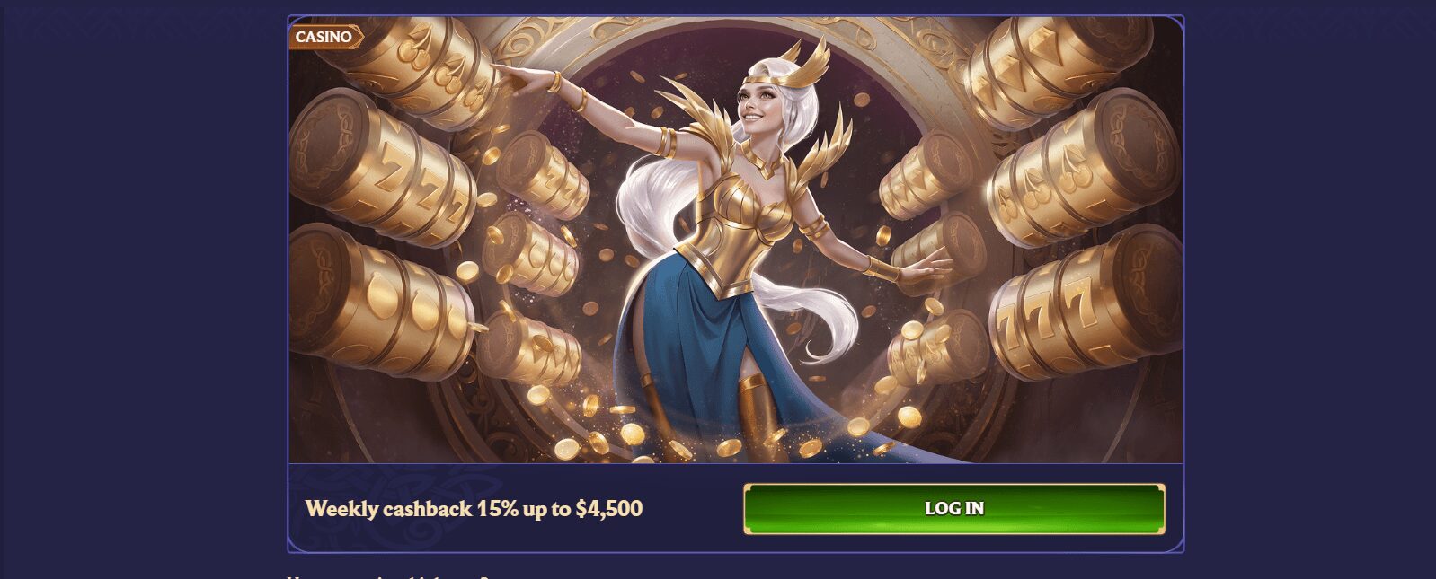 DivaSpin Casino VIP cashback