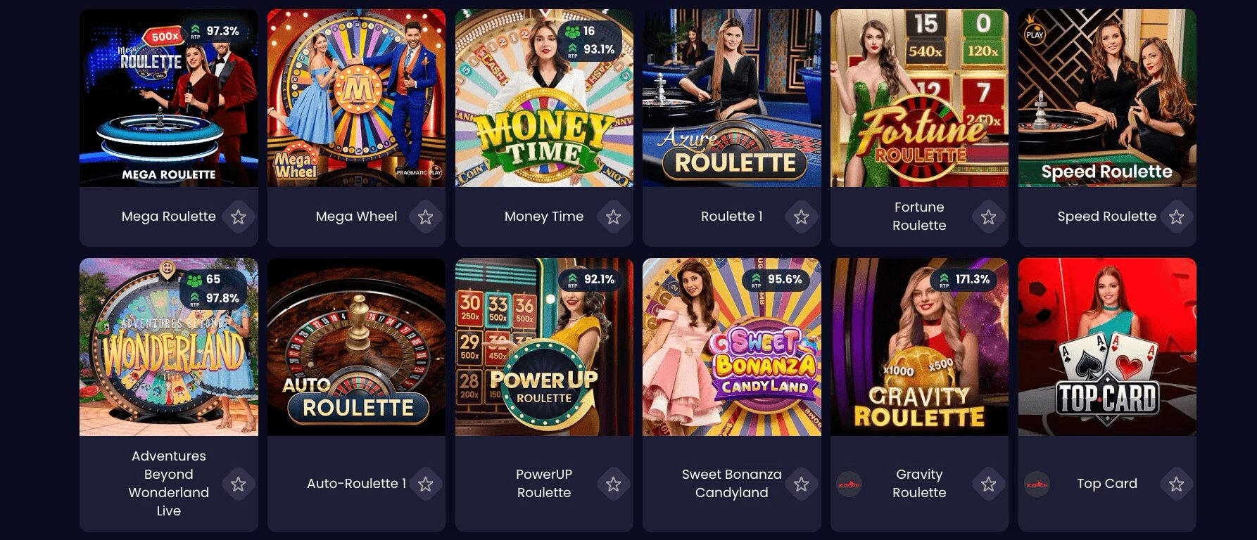 SlotsGem Casino Live Dealer Games