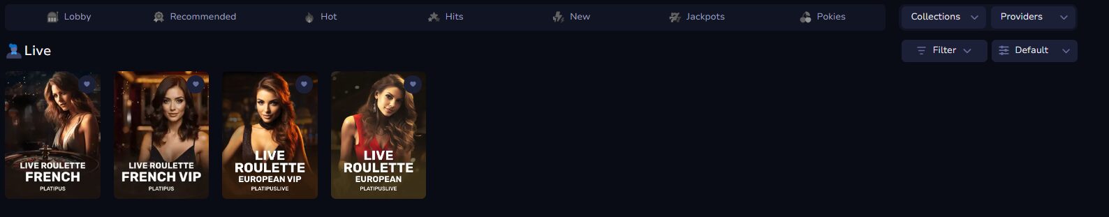 7Bit Casino live dealers