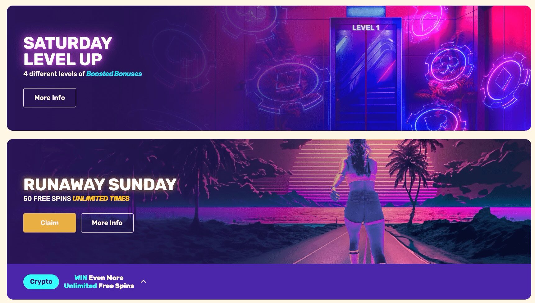 Let's Lucky Casino weekend bonuses