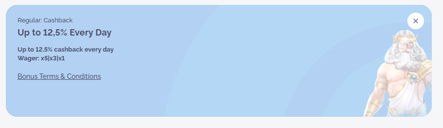 Boho Casino daily cashback