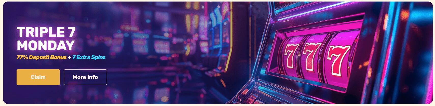 Let's Lucky Casino monday bonus