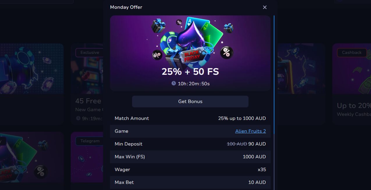 7Bit Casino monday offer
