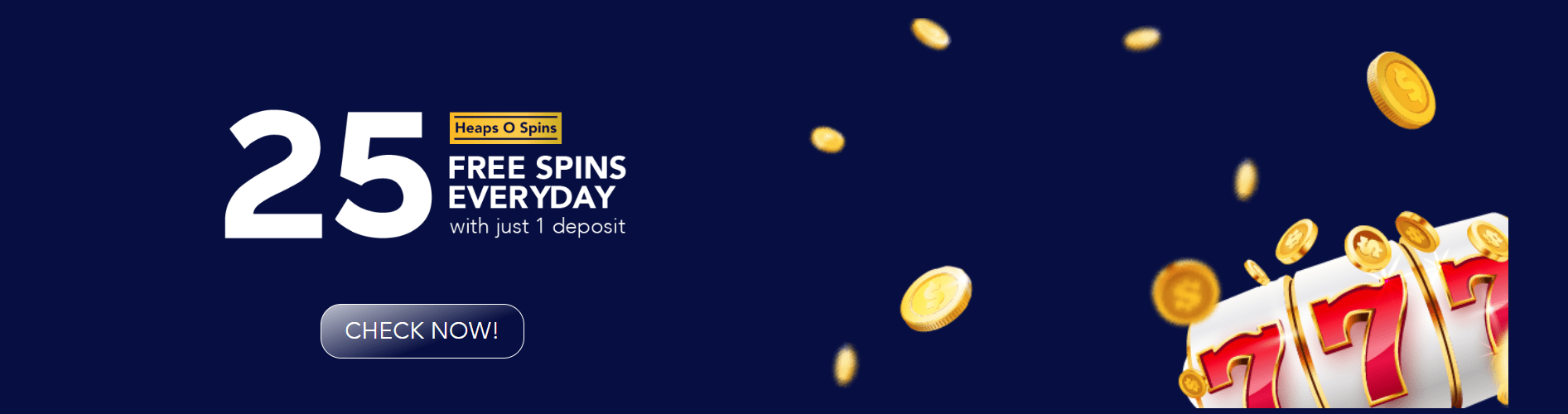 Heaps O Wins free spins bonus