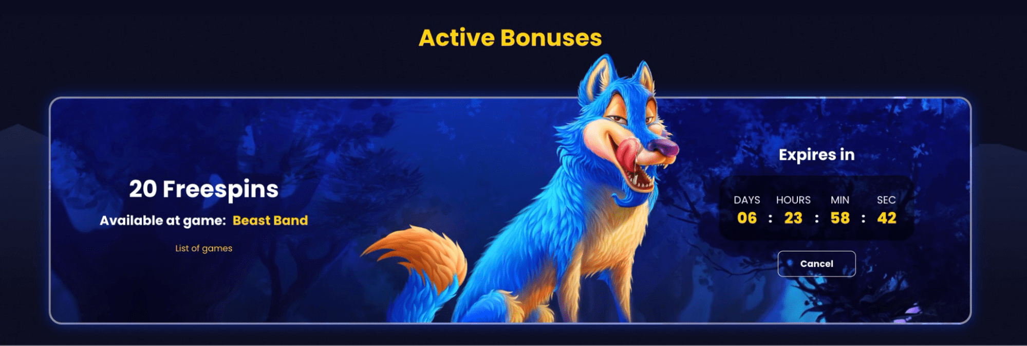 SlotsGem Casino No Deposit Free Spins Active Bonus