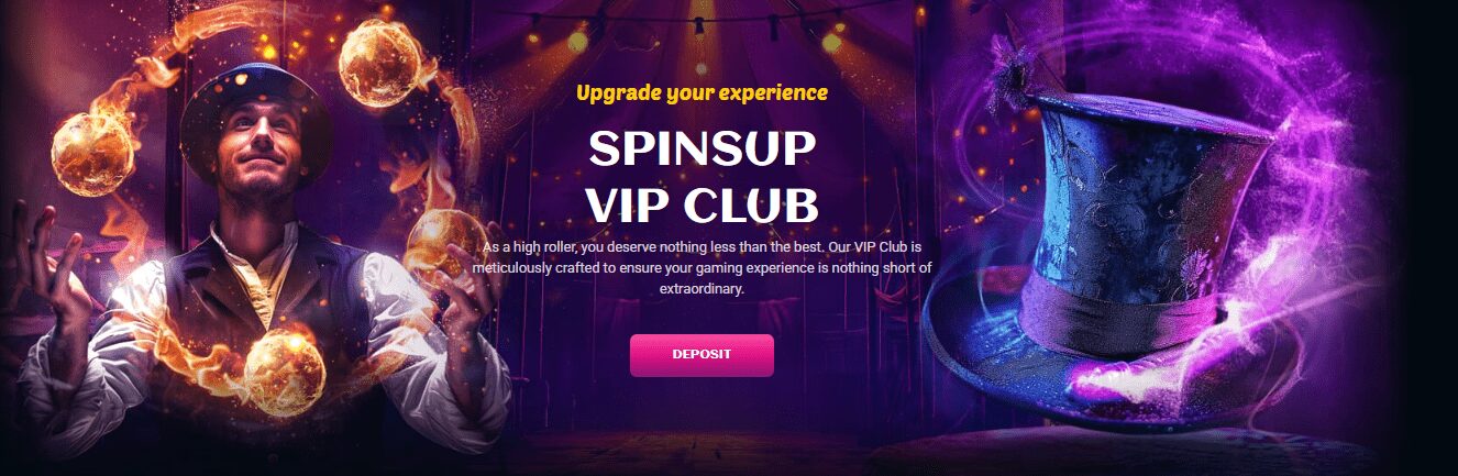 SpinsUp VIP Club