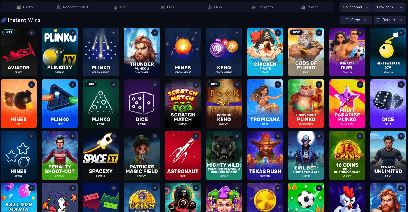 7Bit Casino arcade games