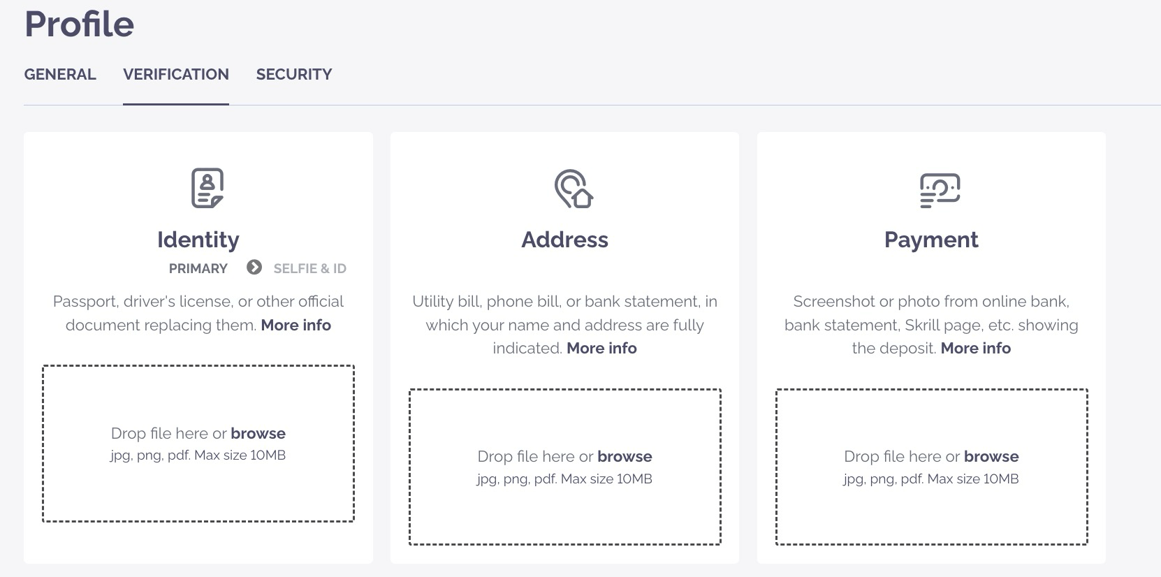 Boho Casino verification requirements