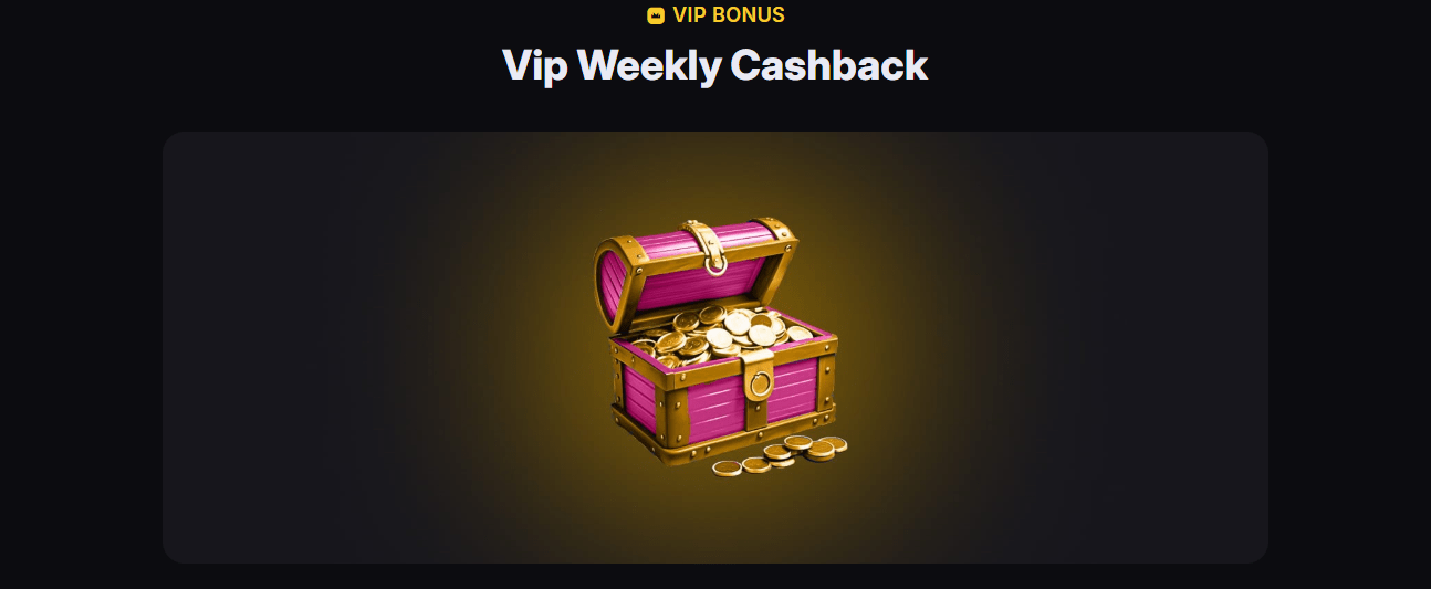 SkyCrown VIP weekly cashback
