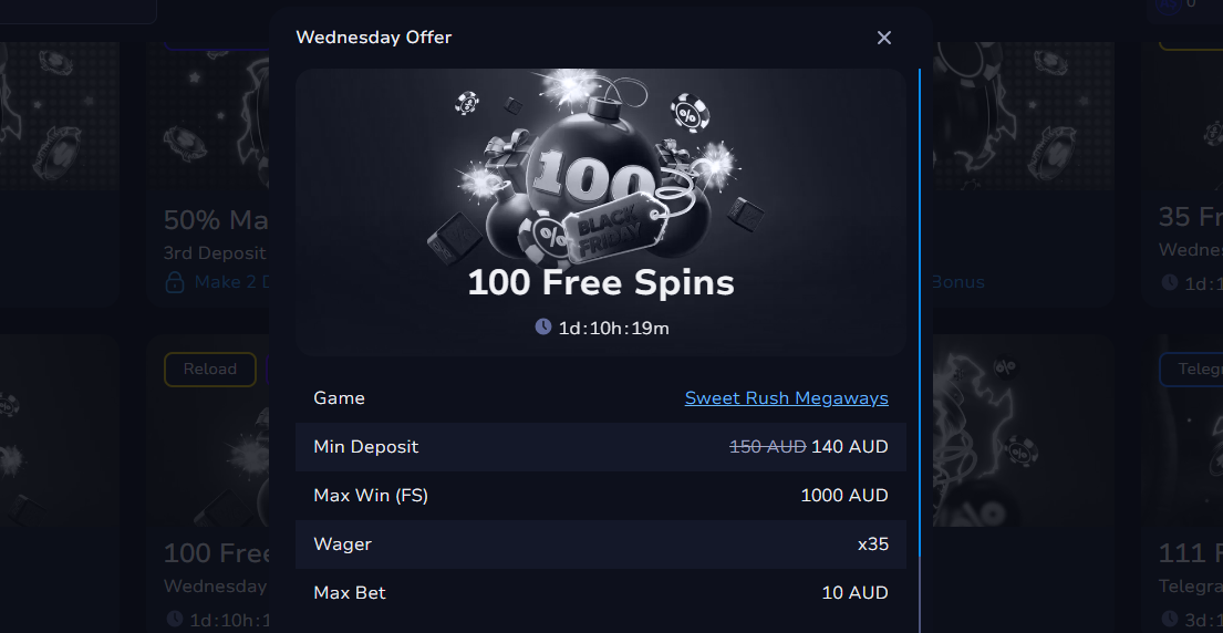 7Bit Casino wednesday free spins