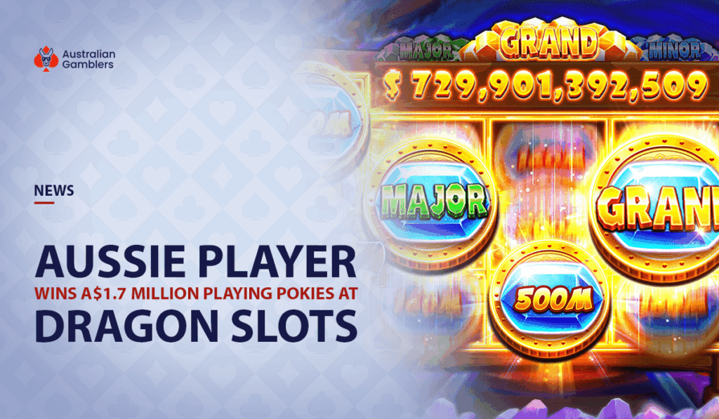 Aussie Wins A$1.7 Million Playing Pokies at DragonSlots