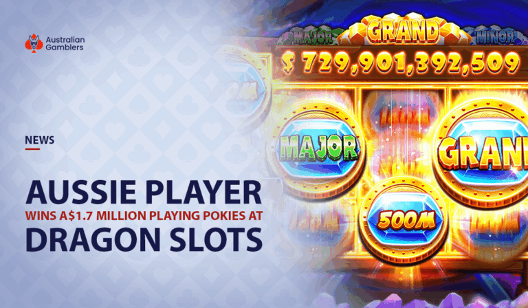 Aussie Wins A$1.7 Million Playing Pokies at DragonSlots