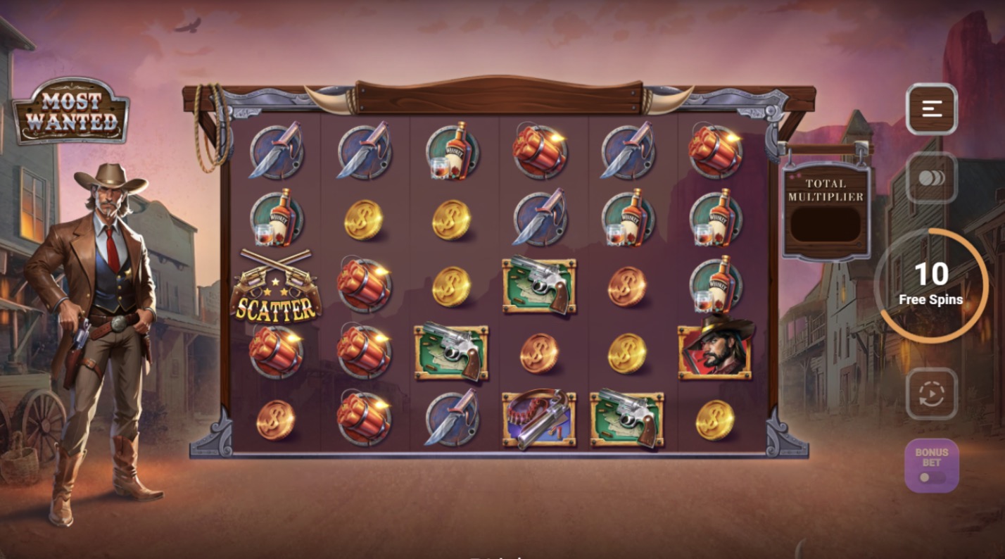 Most Wanted online pokie