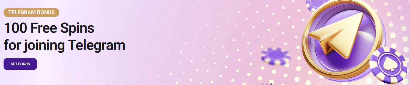 CrownSlots Casino telegram bonus