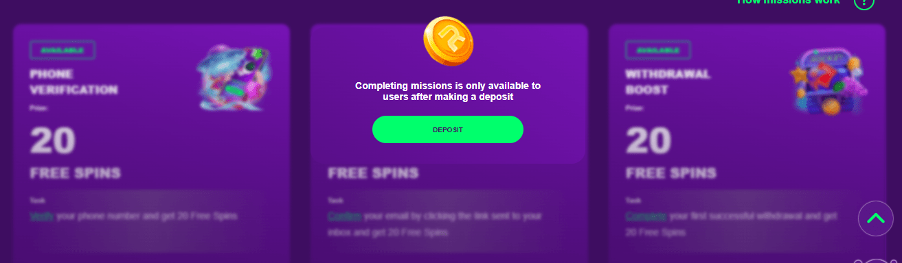 Rocket Casino no deposit bonus