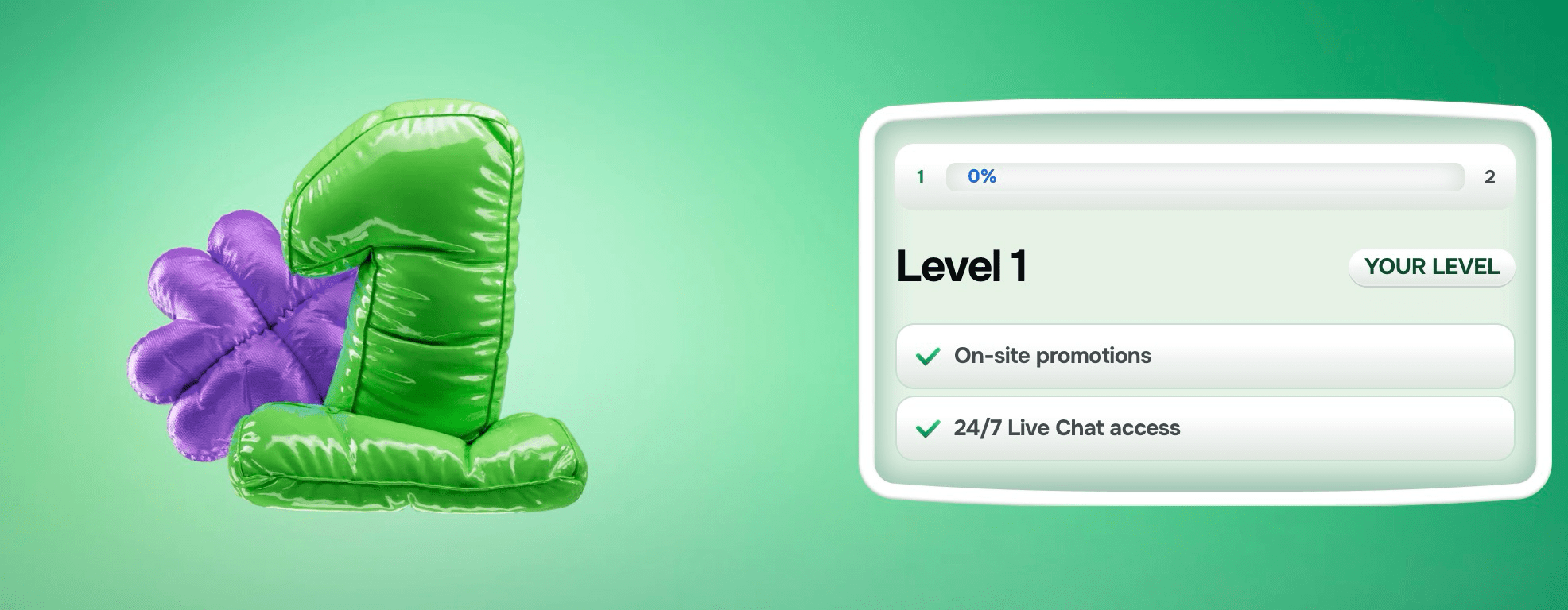 Casinolo VIP level 1