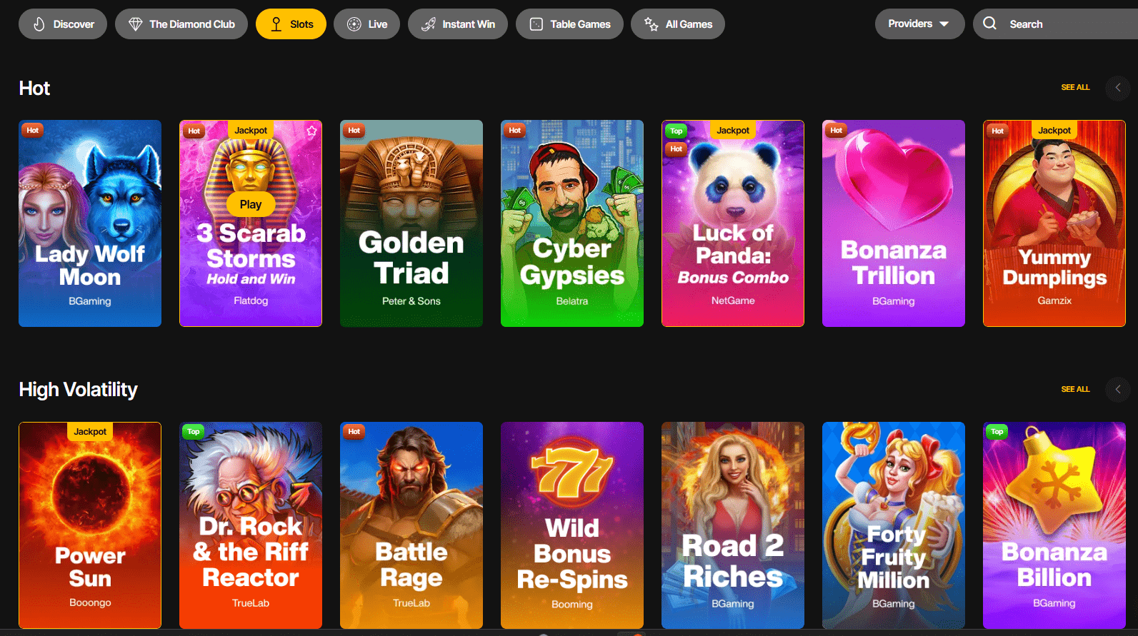 JustCasino online pokies