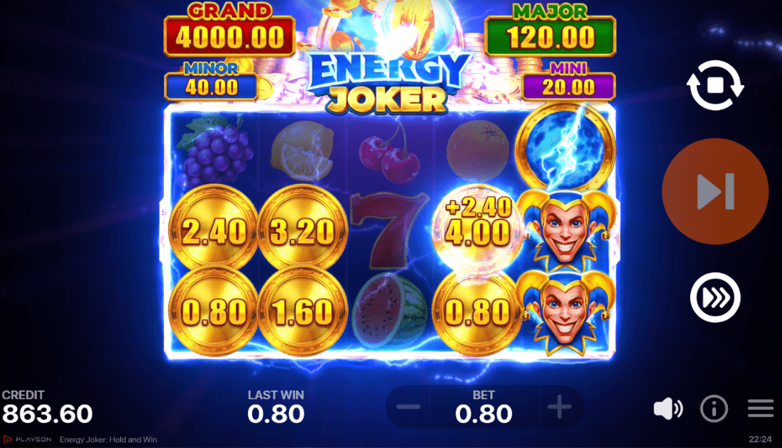 Energy Joker: Hold and Win pokie