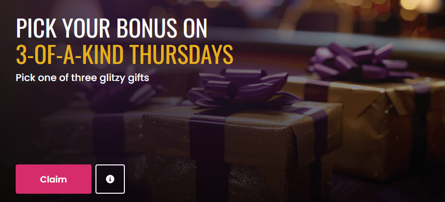Vegas Now Casino Thursday bonus