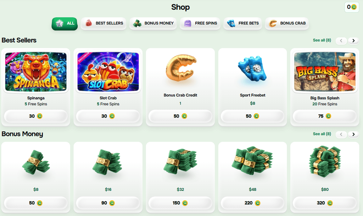 Casinolo bonus shop