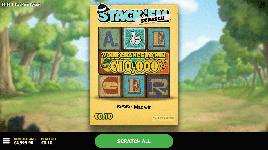 Stack’Em Scratch by Hacksaw Gaming