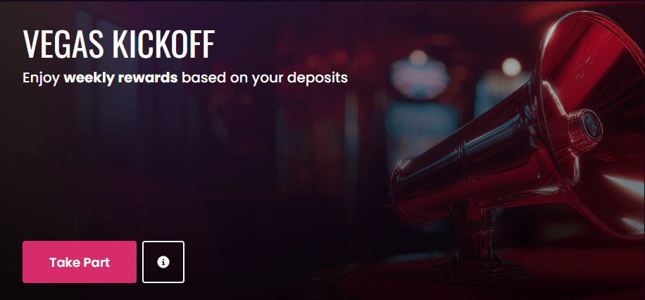 Vegas Now Casino Vegas KickOff bonus