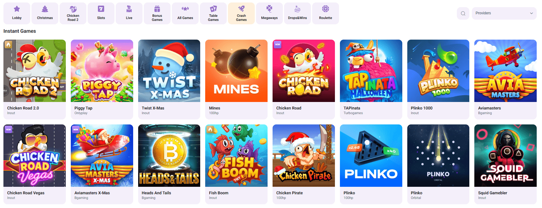 CrownSlots Casino Crash Games